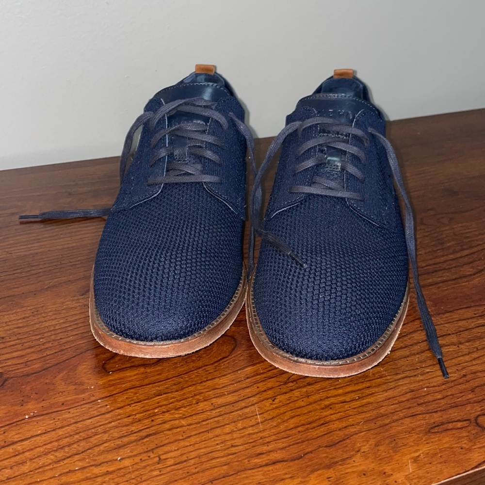 Cole Haan Men's Feathercraft Grand Stitchlite Oxford 9.5 Blue